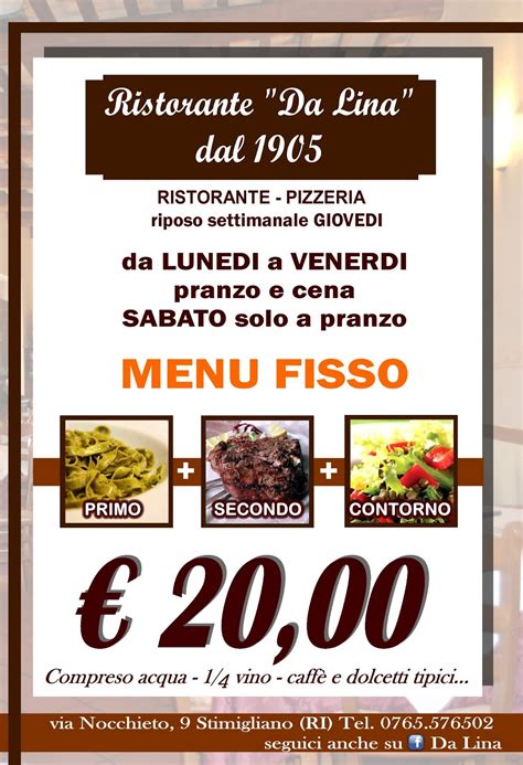 Cartellone Ristorante